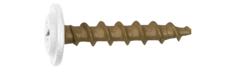 Bilde av Montasjeskrue For tre lakkert C4