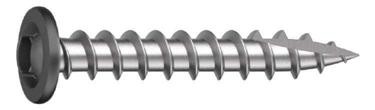 Bilde av Rennekrokskrue C1 Lakkert