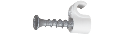 Bilde av Skrueklips TX hvit