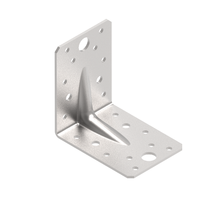 Bilde av Vinkelbeslag 2,5 mm A2 forsterket